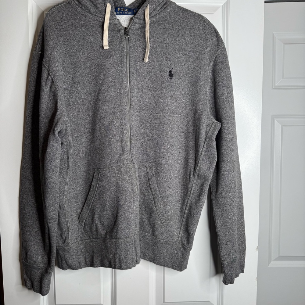 Polo by Ralph Lauren Gray Men's fleece hoodie